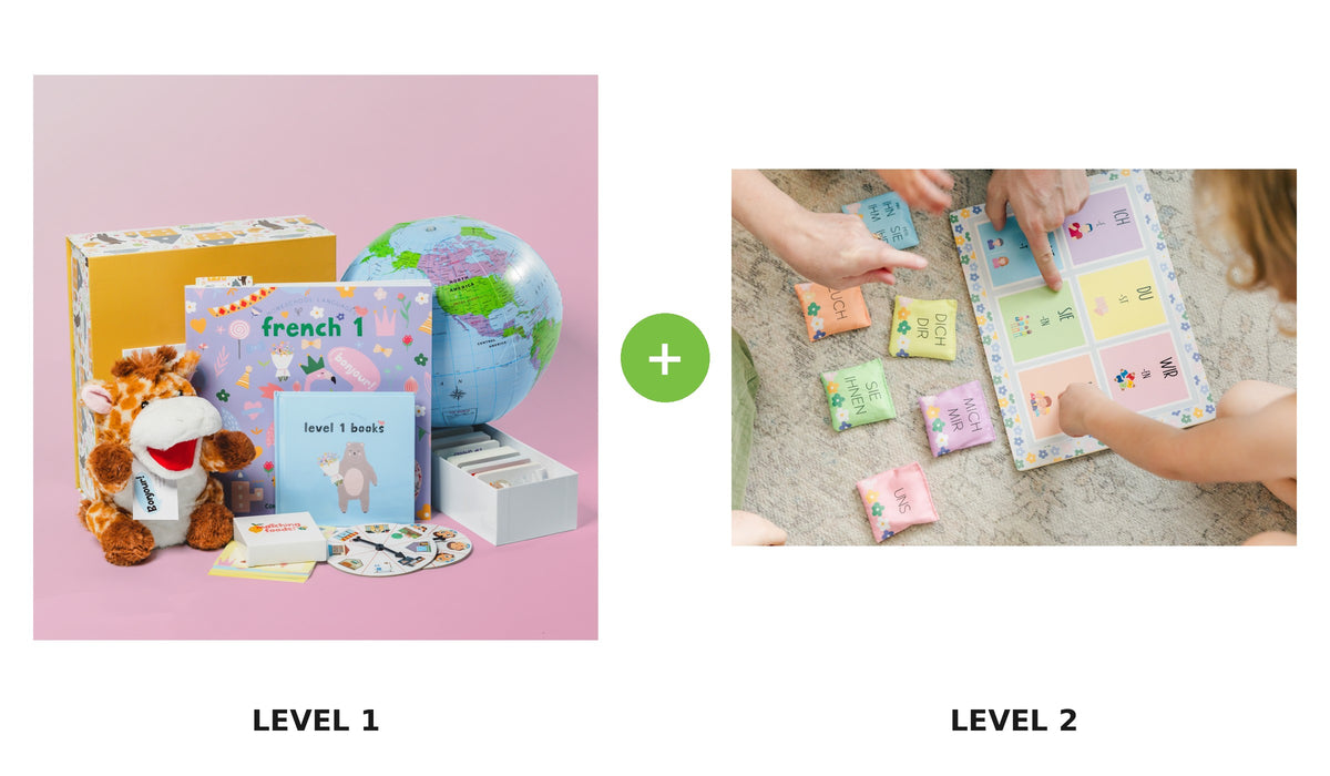 French Level 1 + Level 2 Bundle