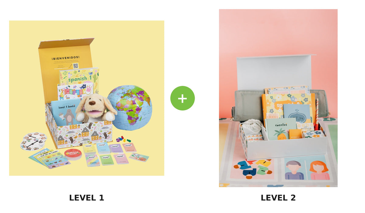 Spanish Level 1 + Level 2 Bundle