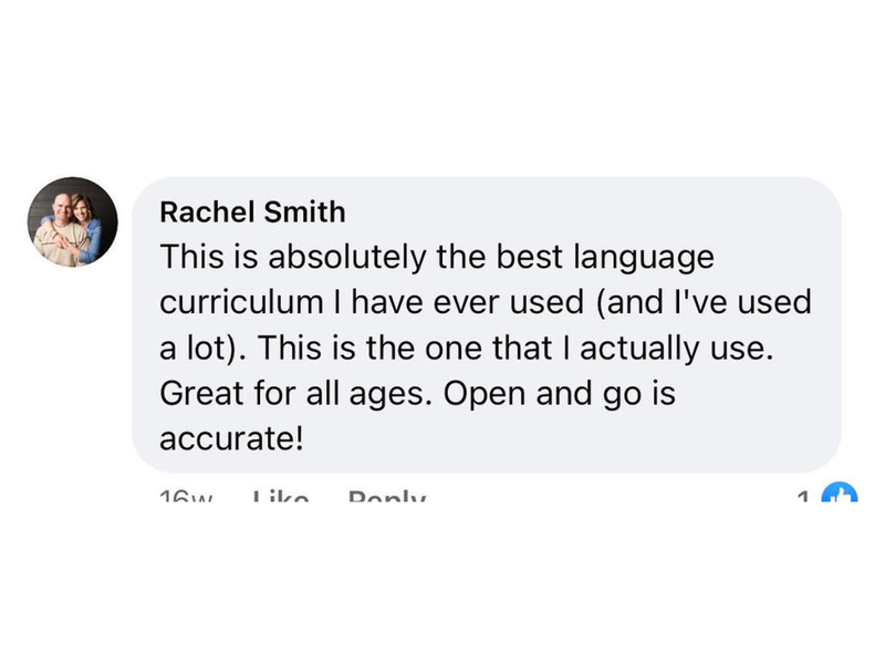 Parent review screenshot