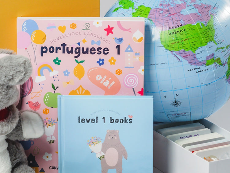 Homeschool Languages Portuguese 1 textbook
