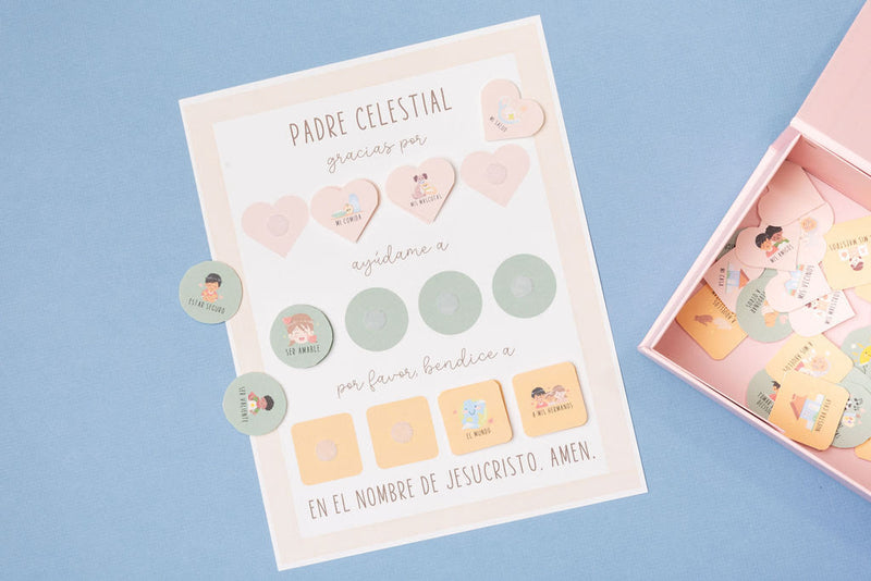 Printable prayer board with tags